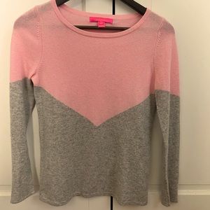 Lilly Pulitzer XS cashmere pink sweater
